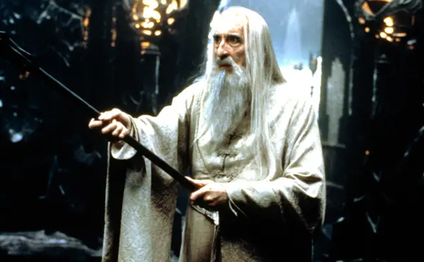 Ο Κρίστοφερ Λι - Ο Άρχοντας Των Δαχτυλιδιών