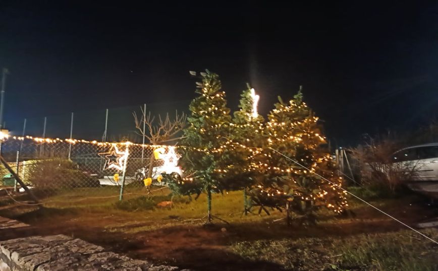 Χριστουγεννιάτικο κλίμα στο Αρκαλοχώρι