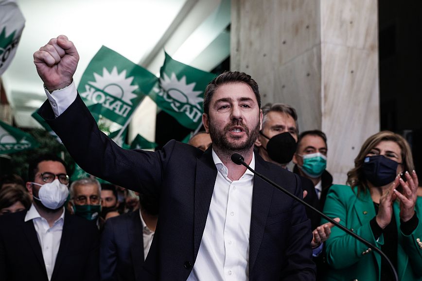 Νίκος Ανδρουλάκης: Δεσμεύομαι να μετατρέψω τη μεγάλη νίκη της παράταξης σε νίκη της χώρας