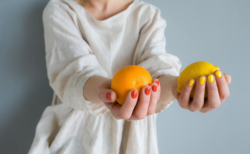 Τα εσπεριδοειδή βοηθούν στην υγεία των νυχιών Τα εσπεριδοειδή βοηθούν στην υγεία των νυχιών