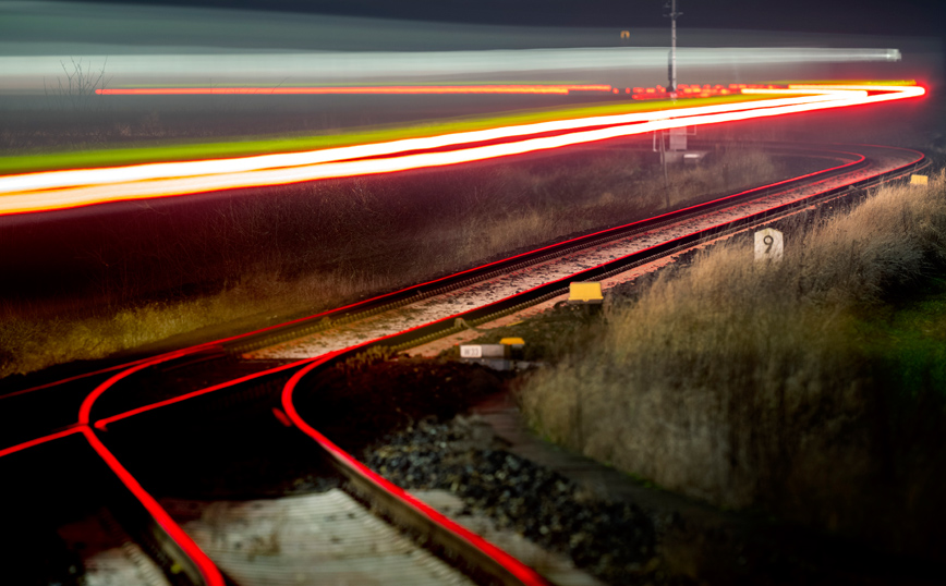 Γραμμές φωτός από τρένα Γραμμές φωτός από τρένα