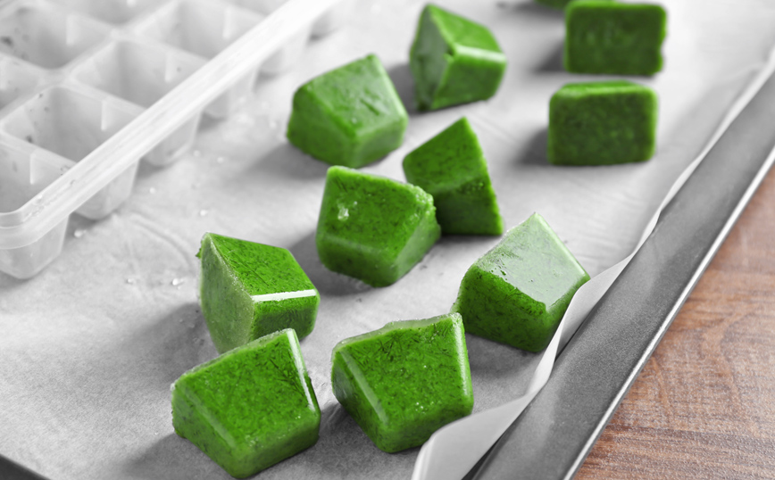 Παγάκια λαχανικών Παγάκια λαχανικών