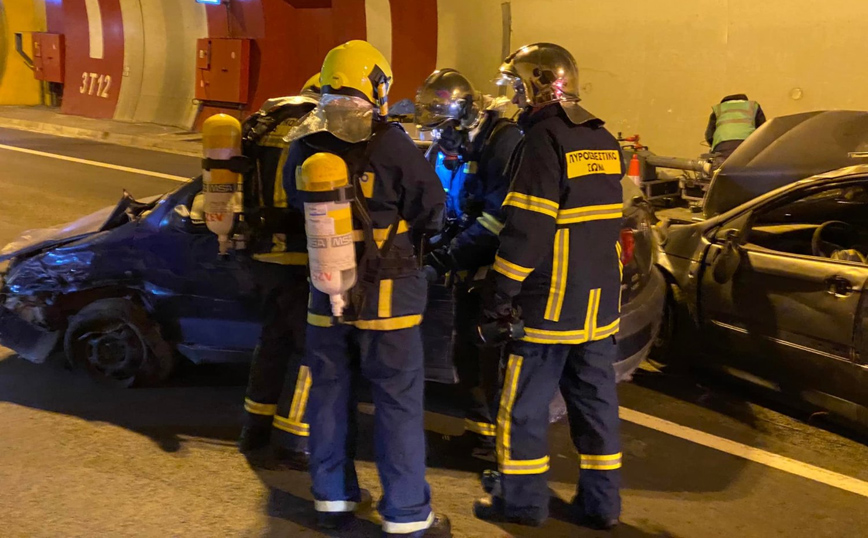 Εντυπωσιακές εικόνες από τη μεγάλη άσκηση στη σήραγγα Πλαταμώνα