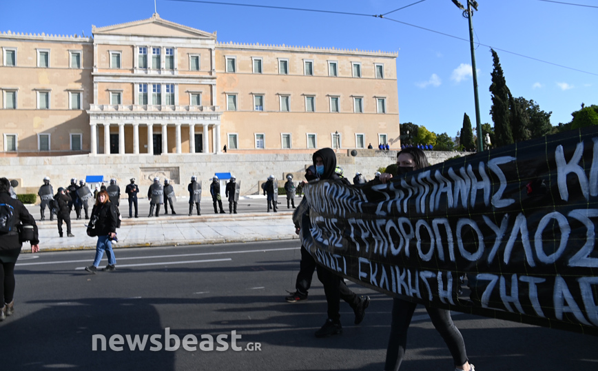 Πορεία για την επέτειο δολοφονίας του Γρηγορόπουλου Πορεία για την επέτειο δολοφονίας του Γρηγορόπουλου