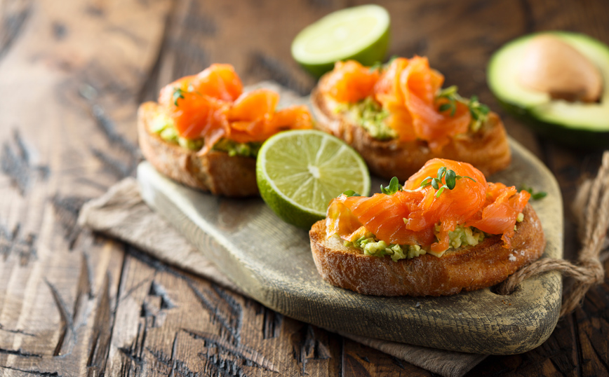 Πρωινό με σολομό