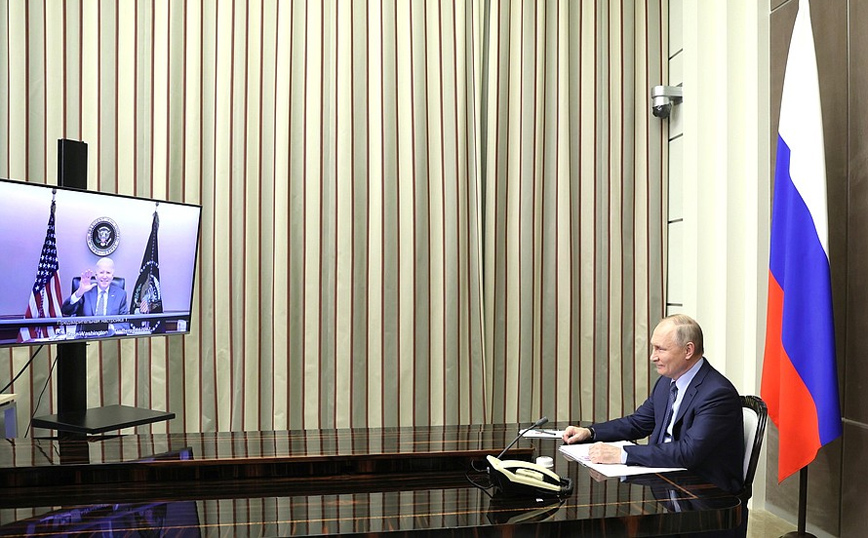 Ολοκληρώθηκαν οι συνομιλίες Μπάιντεν-Πούτιν &#8211; Διήρκεσαν περισσότερο από δύο ώρες