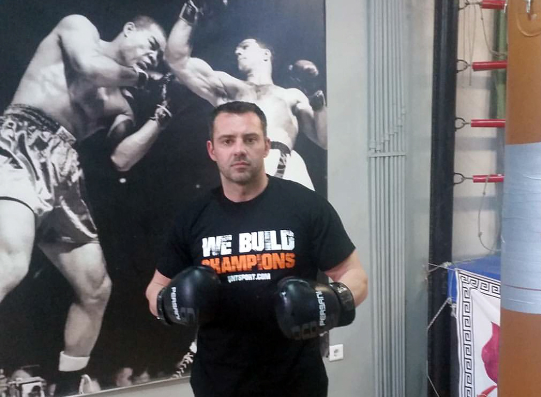 Ο 44χρονος πυγμάχος Ο 44χρονος πυγμάχος