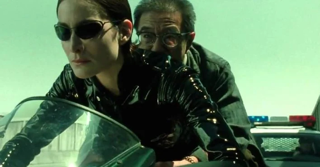 H Τρίνιτι στο Matrix Reloaded H Τρίνιτι στο Matrix Reloaded