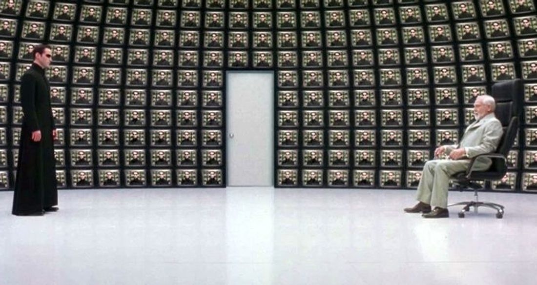 O Νίο και ο Αρχιτέκτονας στο Matrix O Νίο και ο Αρχιτέκτονας στο Matrix