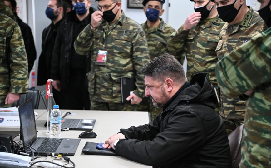 Στρατιωτικές μονάδες της Ξάνθης επισκέφθηκε ο Νίκος Χαρδαλιάς Στρατιωτικές μονάδες της Ξάνθης επισκέφθηκε ο Νίκος Χαρδαλιάς