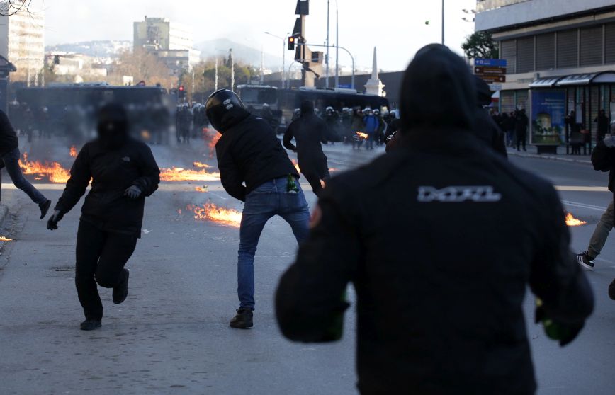 Επεισόδια στη Θεσσαλονίκη Επεισόδια στη Θεσσαλονίκη