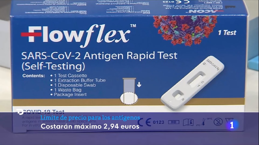 Spain: The government set a ceiling of 2.94 euros in rapid tests