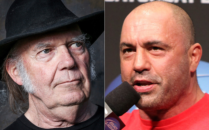 Νιλ Γιανγκ και Τζο Ρόγκαν Νιλ Γιανγκ και Τζο Ρόγκαν