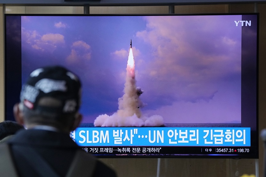 Βόρεια Κορέα: Φέρεται να εκτόξευσε βαλλιστικό πύραυλο αγνώστου τύπου
