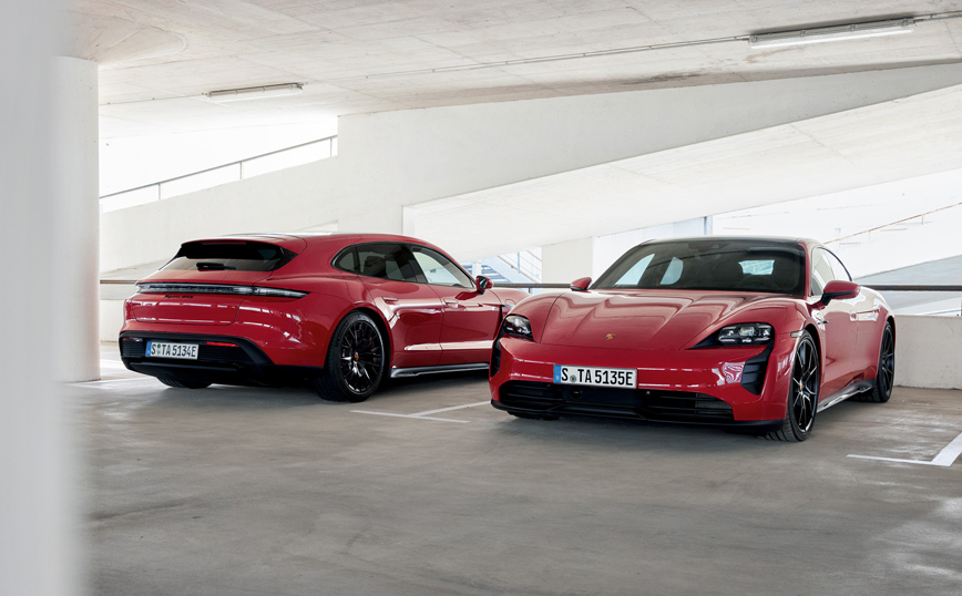 Porsche Τaycan Sport Turismο: Αμιγώς ηλεκτρική με πέντε εκδόσεις και ισχύ από 326 έως 625 ίππους