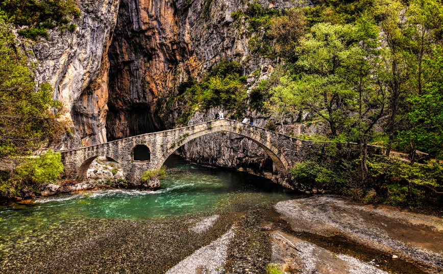 Το γεφύρι της Πορτίτσας στο Βενέτικο ποταμό Το γεφύρι της Πορτίτσας στο Βενέτικο ποταμό