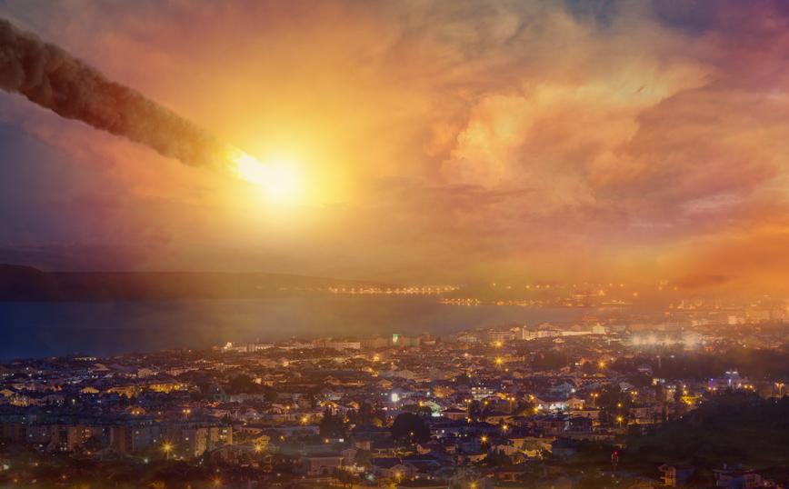 Σύγκρουση αστεροειδή με τη Γη Σύγκρουση αστεροειδή με τη Γη