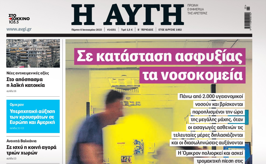 Εξελίξεις στην εφημερίδα Αυγή – Κλείνει το καθημερινό φύλλο
