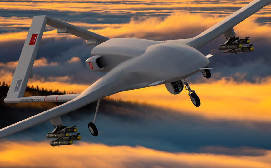 Τουρκικό drone πέταξε πάνω από τα Μαύρα στην Κίναρο