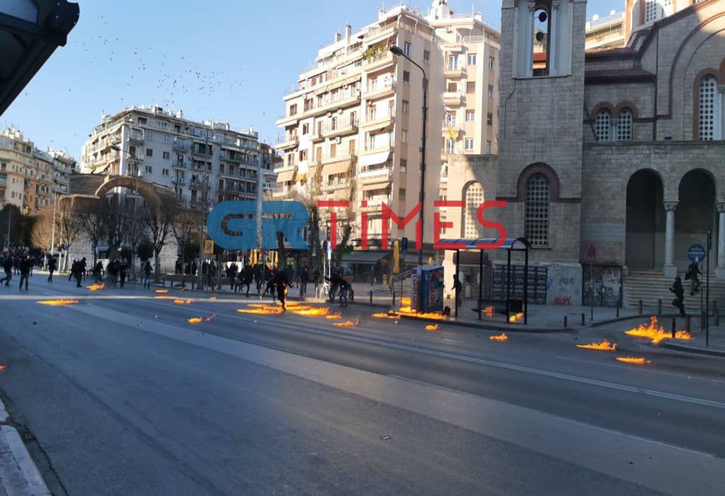 Επεισόδια στη Θεσσαλονίκη Επεισόδια στη Θεσσαλονίκη