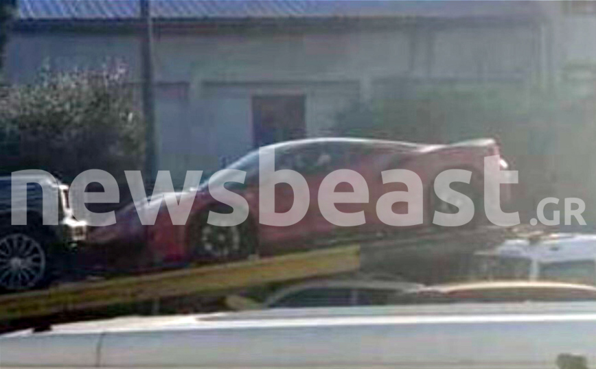 Φωτογραφία – ντοκουμέντο: Αυτή είναι η Ferrari του Τζώρτζη Μονογυιού λίγη ώρα πριν το θανατηφόρο τροχαίο