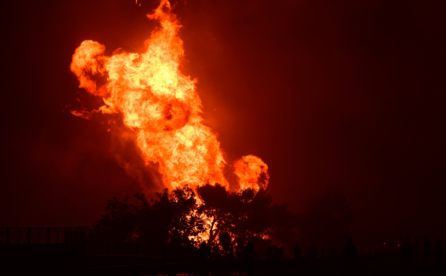 Φωτιές στην Ελλάδα