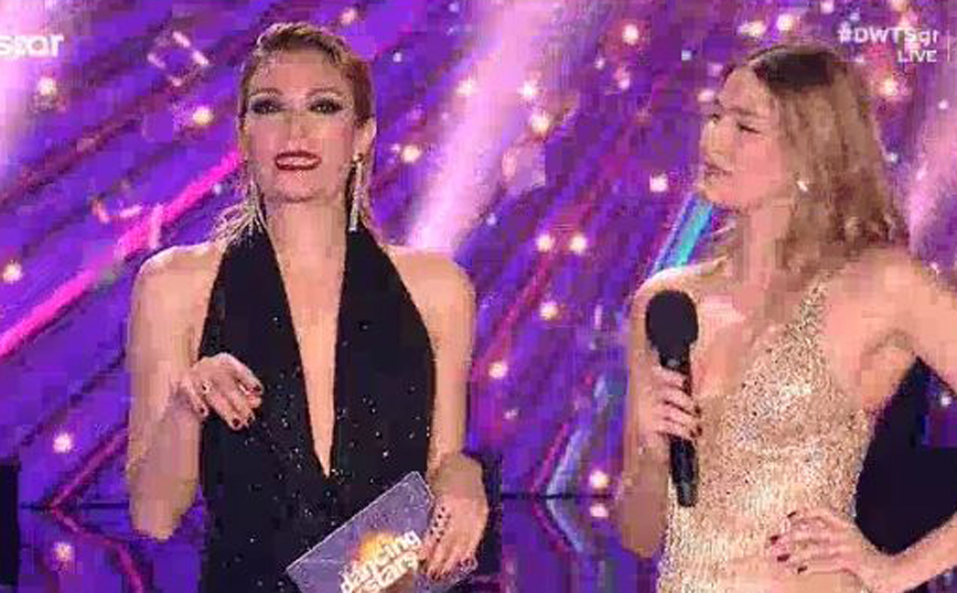 DWTS: Η Βίκυ Καγιά ρώτησε την Ισμήνη Παπαβλασοπούλου αν πήγε στο show για να της «φάει» τη δουλειά