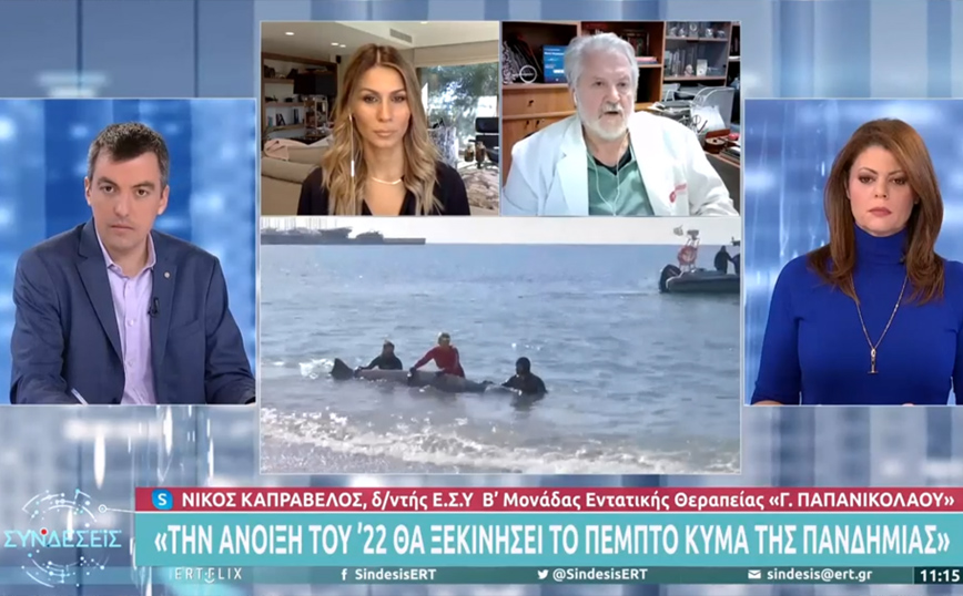 Κορονοϊός – Καπραβέλος: Την άνοιξη του 2022 θα ξεκινήσει το πέμπτο κύμα της πανδημίας