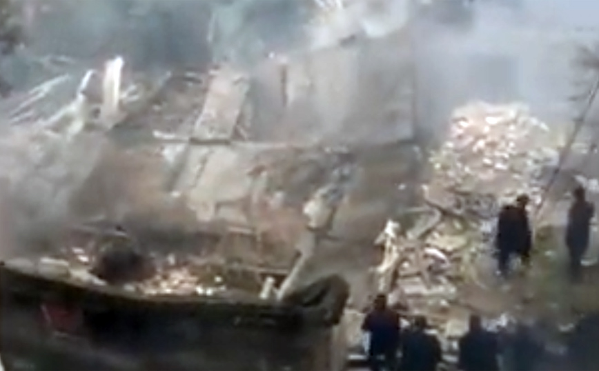 Κίνα: Πάνω από 20 άνθρωποι παγιδεύτηκαν έπειτα από έκρηξη σε καντίνα