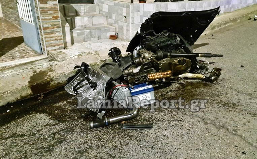 Σοβαρό τροχαίο τη νύχτα μέσα στην πόλη της Λαμίας Σοβαρό τροχαίο τη νύχτα μέσα στην πόλη της Λαμίας