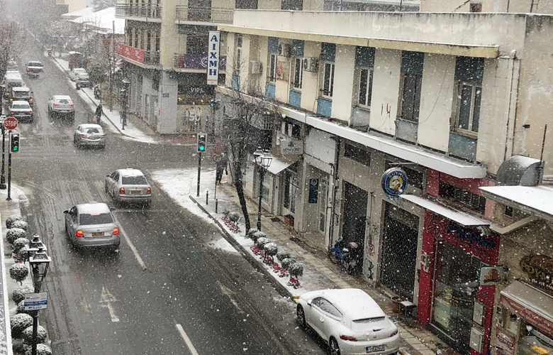 Χιόνια σε Βόλο και Πήλιο Χιόνια σε Βόλο και Πήλιο