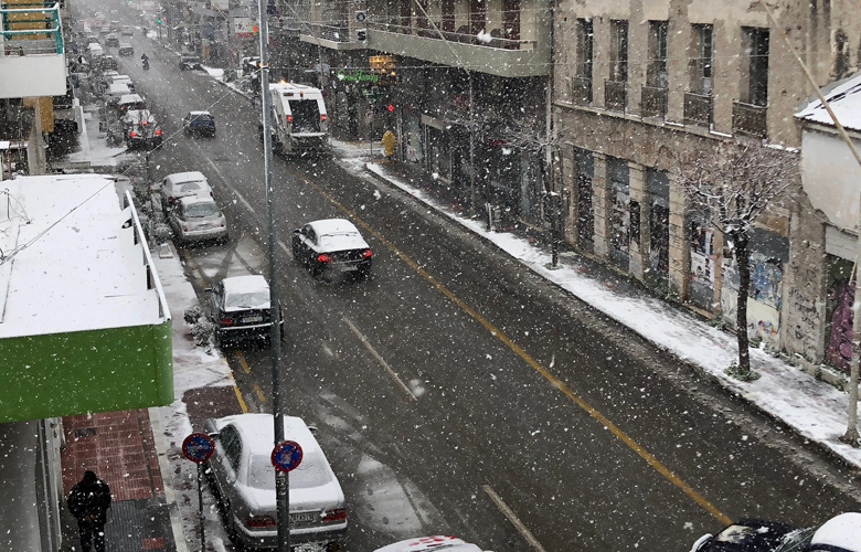 Χιόνια σε Βόλο και Πήλιο Χιόνια σε Βόλο και Πήλιο
