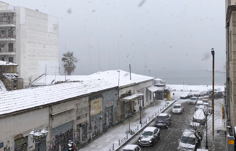 Χιόνια σε Βόλο και Πήλιο Χιόνια σε Βόλο και Πήλιο