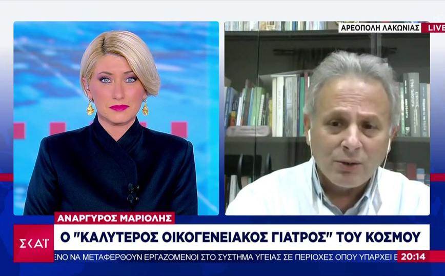 «Συγκλονιστικές οι στιγμές που περάσαμε και περνάμε οι υγειονομικοί» λέει ο Έλληνας «Καλύτερος Οικογενειακός Γιατρός»