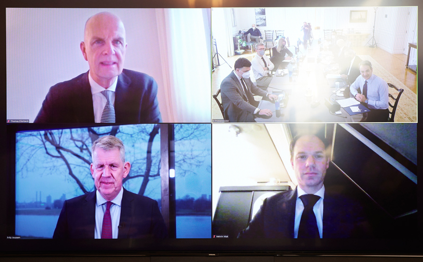 Τηλεδιάσκεψη με CEO TUI - Fritz Joussen Τηλεδιάσκεψη με CEO TUI - Fritz Joussen