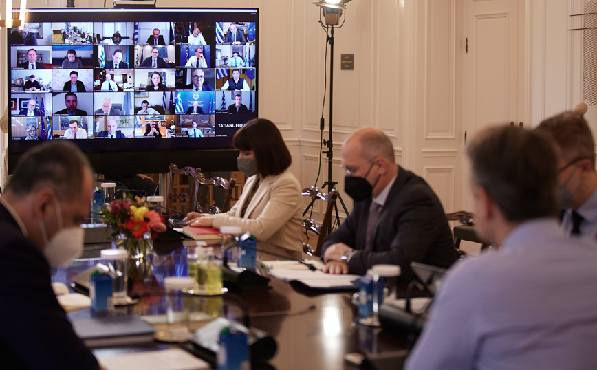 Εικόνα από το υπουργικό συμβούλιο