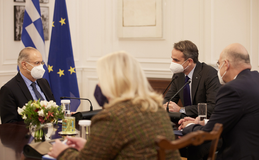 Συνάντηση Μητσοτάκη - Κασουλίδη Συνάντηση Μητσοτάκη - Κασουλίδη