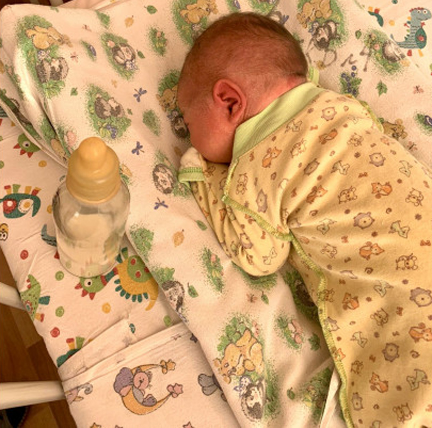 Εγκαταλελειμμένο βρέφος στο κρύο στη Σιβηρία Εγκαταλελειμμένο βρέφος στο κρύο στη Σιβηρία