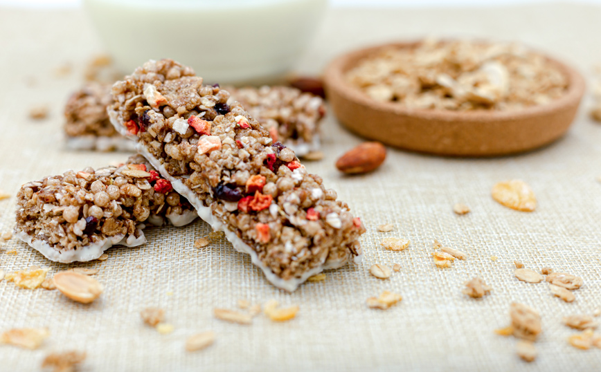 Μπάρα με δημητριακά Μπάρα με δημητριακά