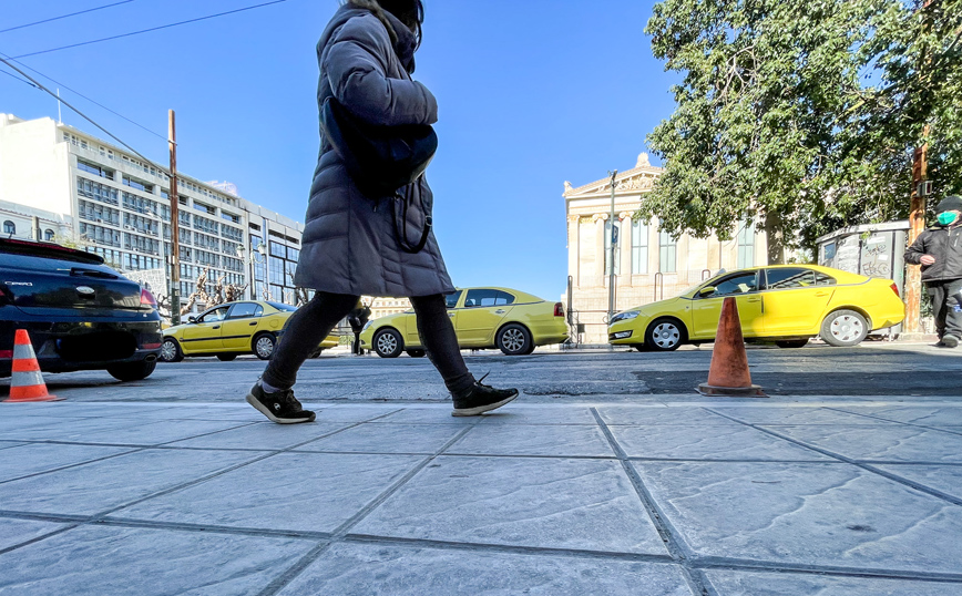 δήμος Αθηναίων πεζοδρόμια