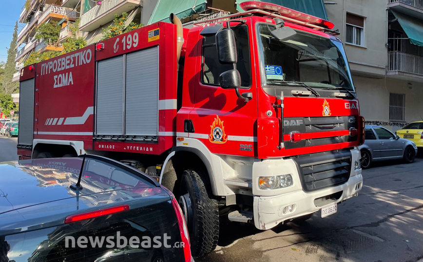 Φωτιά σε διαμέρισμα στου Γκύζη Φωτιά σε διαμέρισμα στου Γκύζη