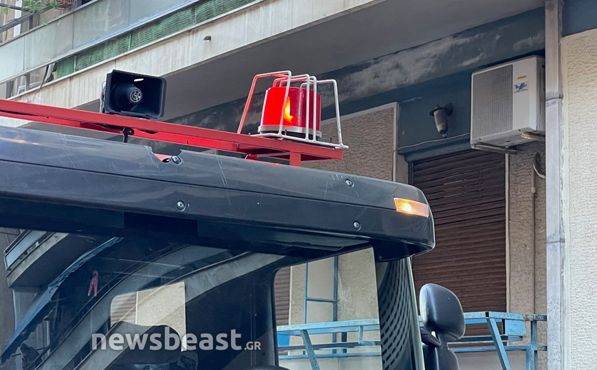 Φωτιά σε διαμέρισμα στου Γκύζη Φωτιά σε διαμέρισμα στου Γκύζη