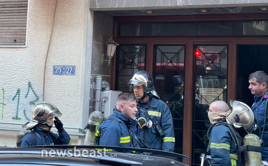 Φωτιά σε διαμέρισμα στου Γκύζη Φωτιά σε διαμέρισμα στου Γκύζη