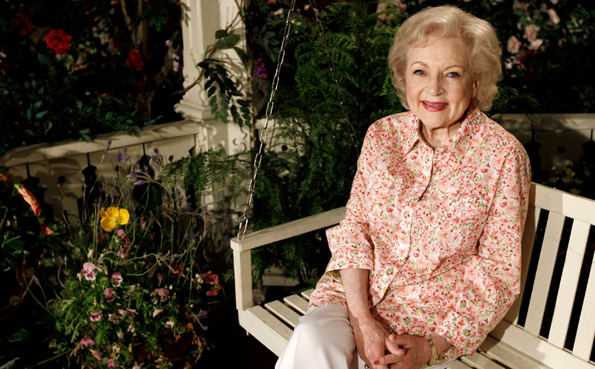 Η ηθοποιός Μπέτι Γουάιτ Η ηθοποιός Μπέτι Γουάιτ