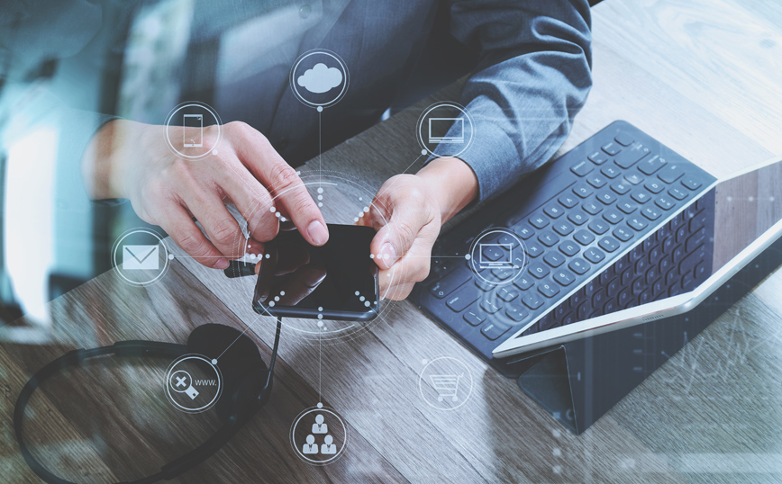 Οθόνη κινητού με λειτουργίες Οθόνη κινητού με λειτουργίες