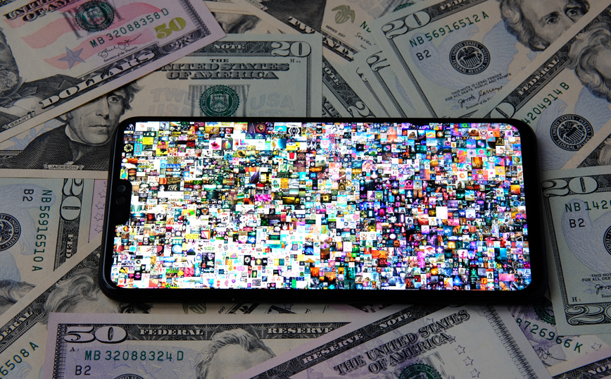 Οθόνη κινητού με λειτουργίες NFT Οθόνη κινητού με λειτουργίες NFT