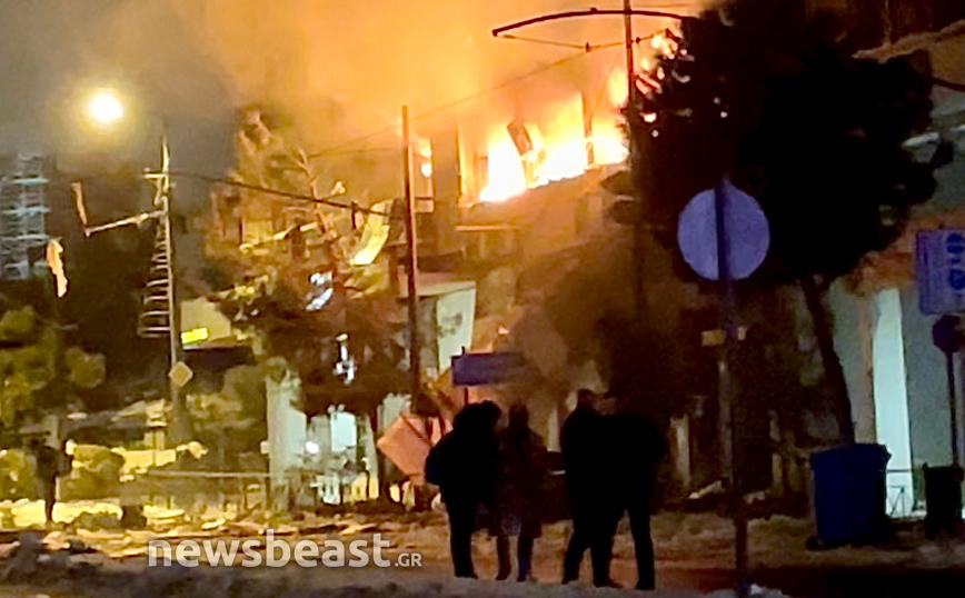 Ισχυρή έκρηξη στη Συγγρού