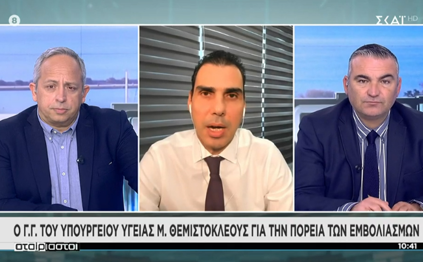 Θεμιστοκλέους: Καμία παράταση στο πρόστιμο στους ανεμβολίαστους άνω των 60 ετών – Επιβάλλονται από Δευτέρα