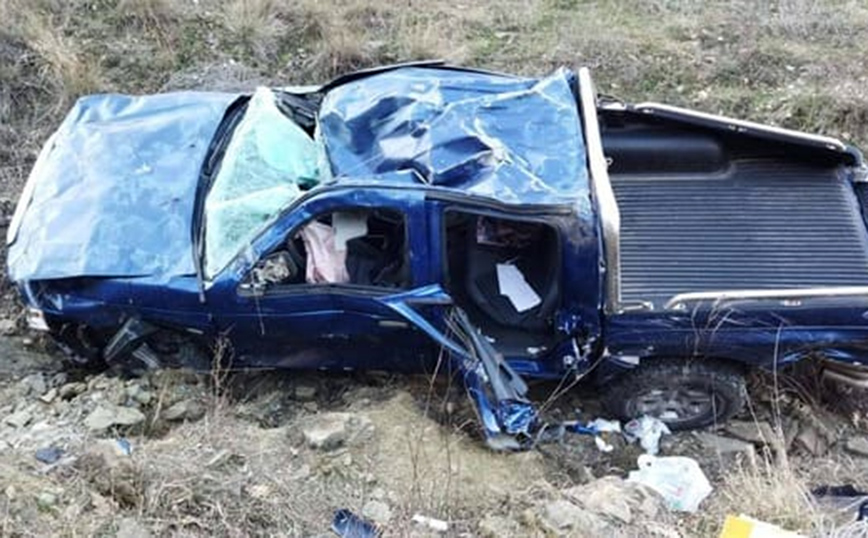 Ιωάννινα: Αγροτικό έπεσε σε χαράδρα 60 μέτρων – Σώθηκαν πατέρας και γιος