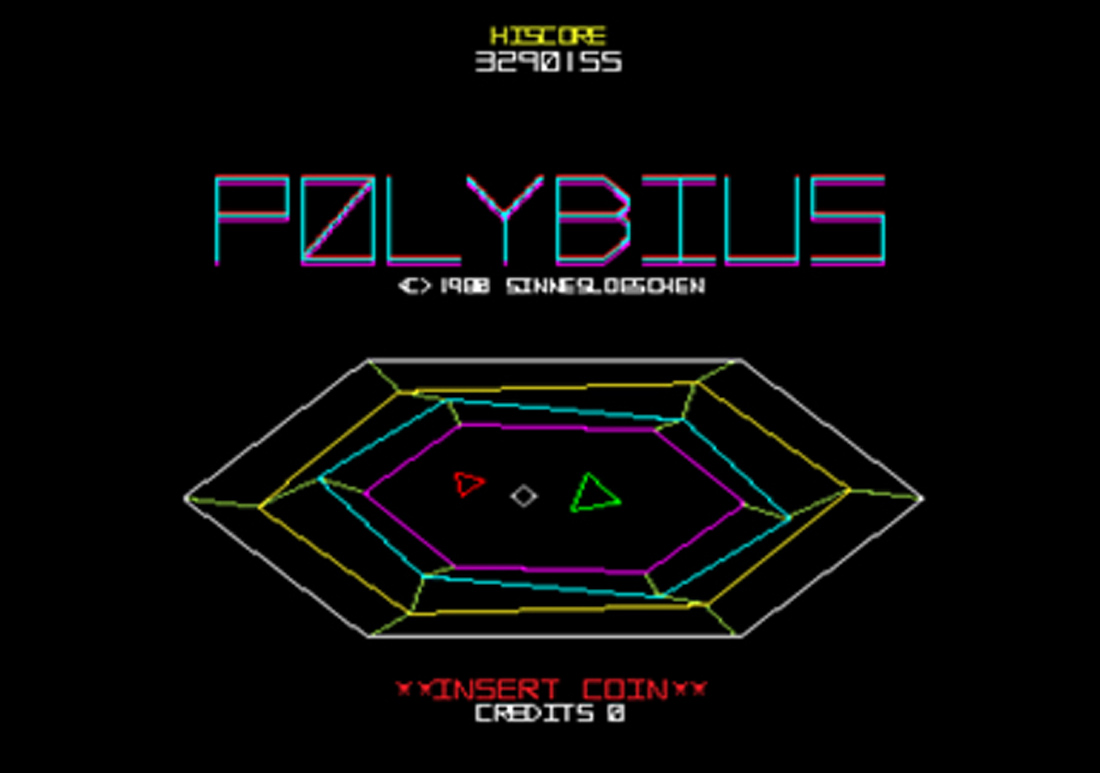 To arcade game Polybius To arcade game Polybius